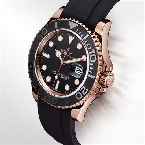 rubber strap for rolex yachtmaster|Rolex yacht master case size.